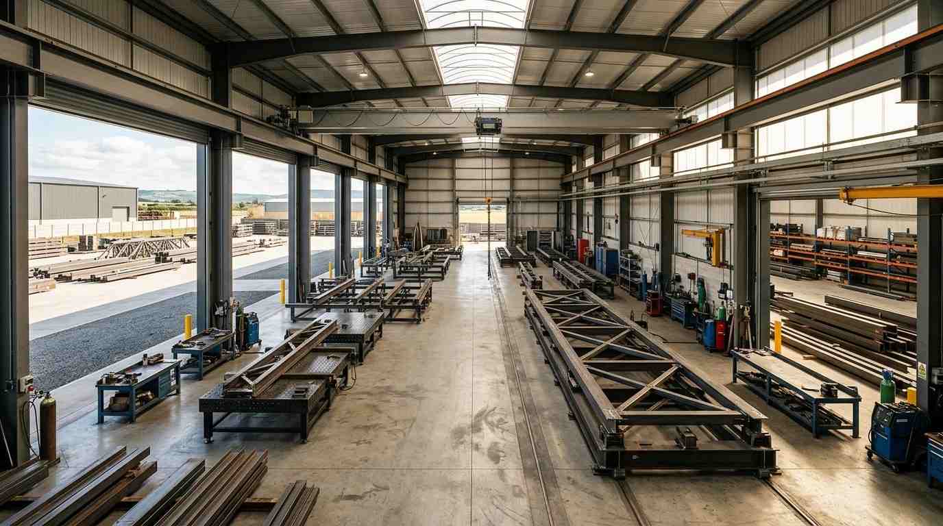 Raj Fabrication workshop and assembly yard, Ahmedabad