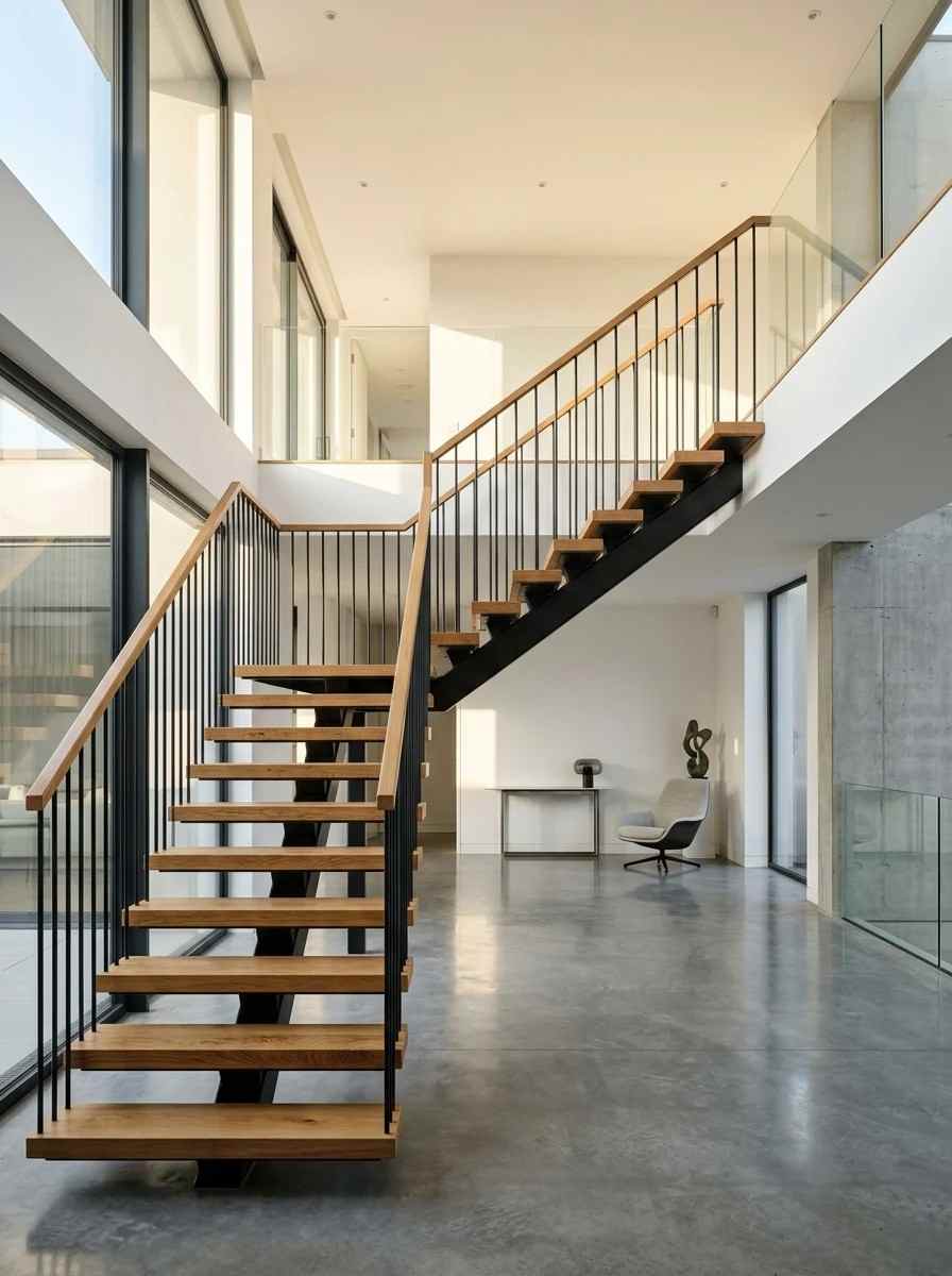 Internal Glass & Steel Partition Frame